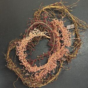 Pink and Brown Decorative garland bundle